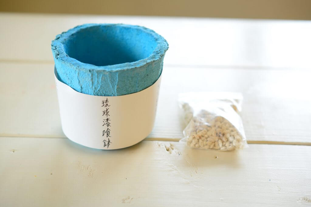 琉球漆喰鉢の商品内容