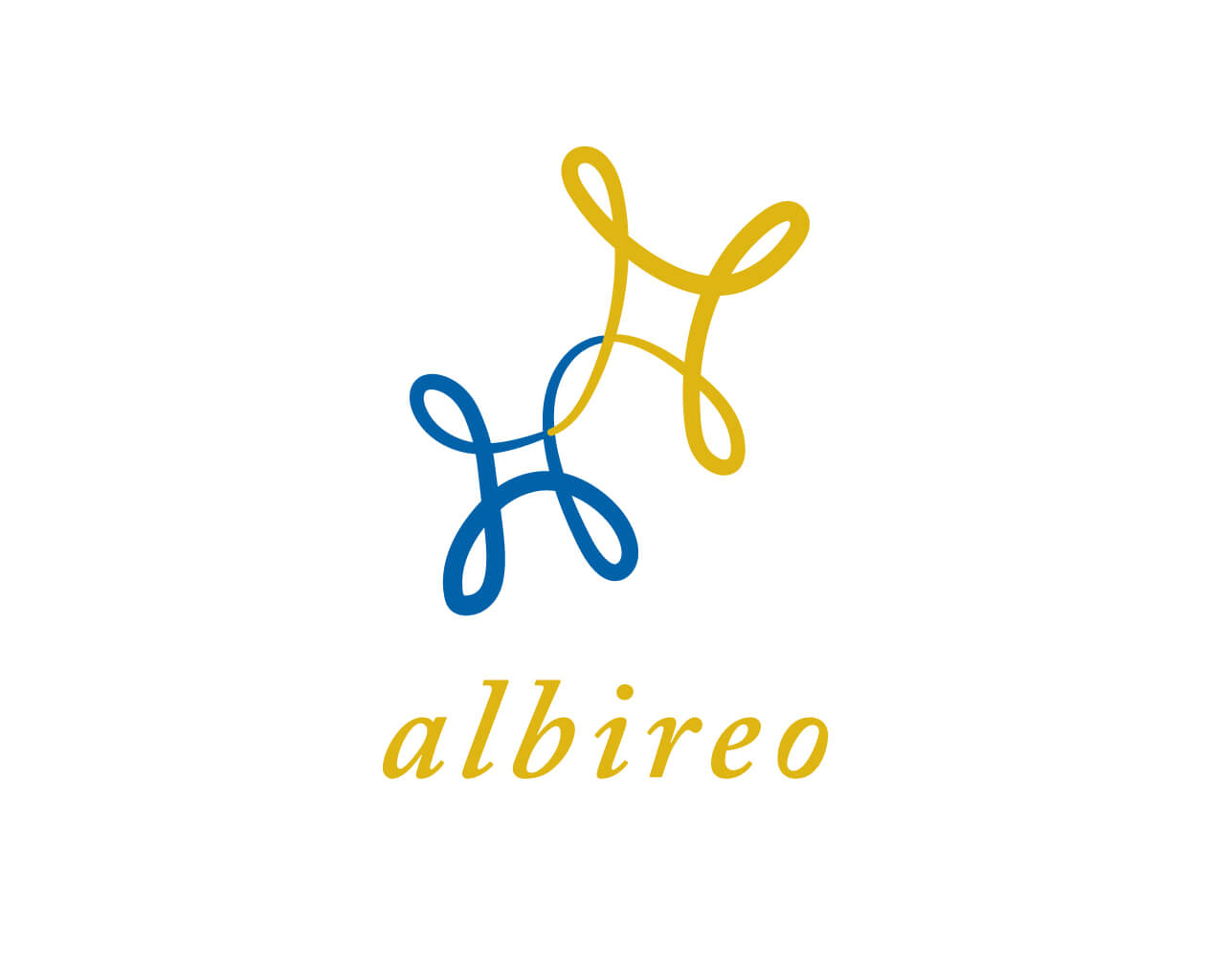 「albireo」ロゴデザイン