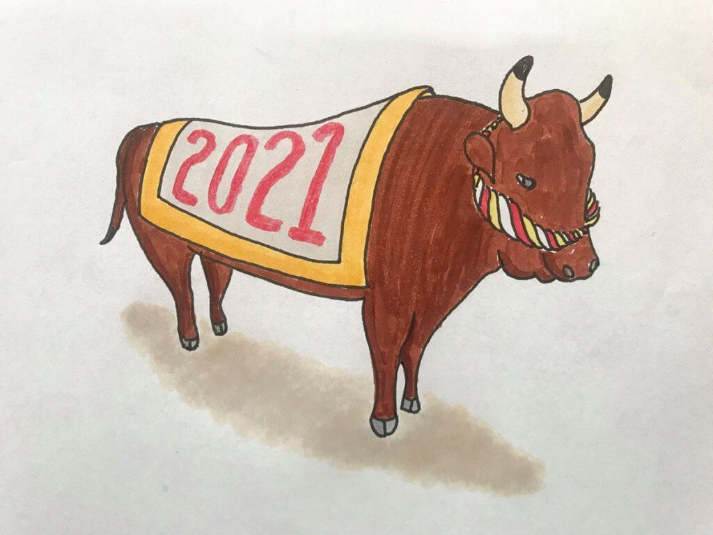 牛のイラスト